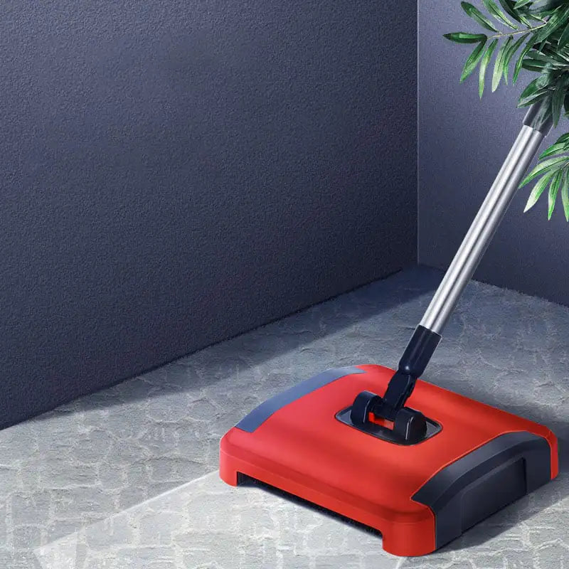 Hand-Pushed Floor Sweeper for Efficient Cleaning